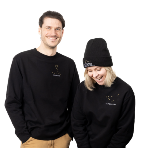 Sweat brodé unisexe signe balance